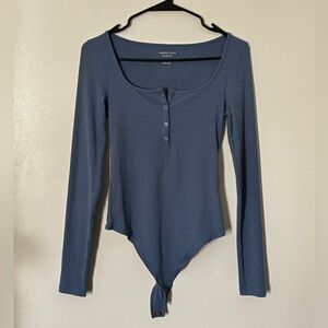 American Eagle Blue Bodysuit